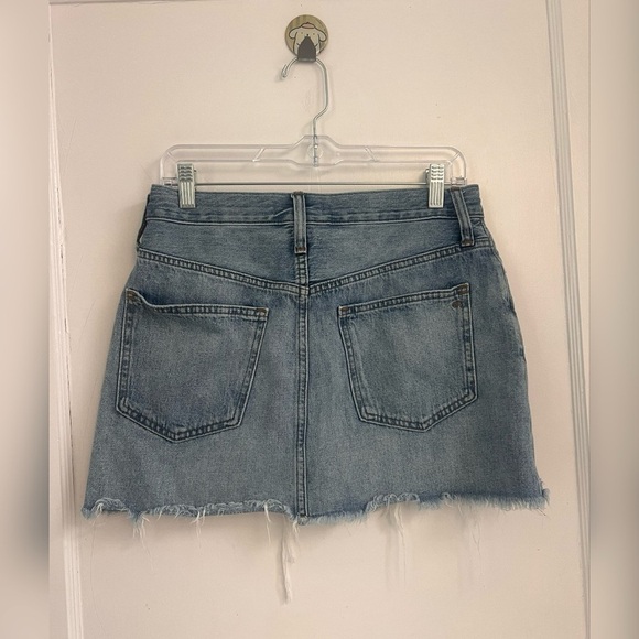 Madewell Rigid Denim Relaxed Mini Skirt in Rosehill Wash Size 27 TRENDING - Picture 6 of 6